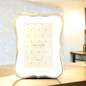 Kate Spade New York Gold Crown Point Frame, 4x6